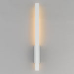 Masto Single LED Wall Light — White