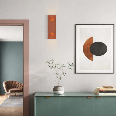 Mazal Gypsum Indoor Wall Light — lifestyle