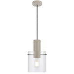 Mika 18Cm Pendant Light Large — Grey