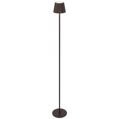 Mindy LED Rechargeable Floor Lamp — Brown