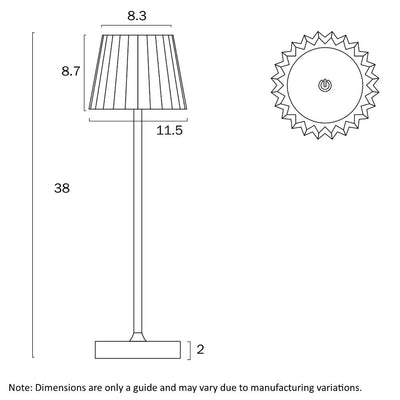 Mindy LED Rechargeable Table Lamp