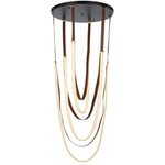 Mio LED Pendant Light — Brown| Black