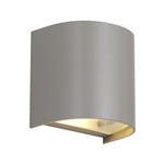 Miro Single Exterior Wall Light — Grey