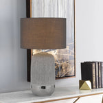 Misty Ceramic Table Lamp — lifestyle