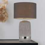 Misty Ceramic Table Lamp — lifestyle