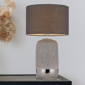 Misty Ceramic Table Lamp — lifestyle
