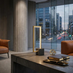 Modric 12W LED Dimmable Table Lamp — lifestyle