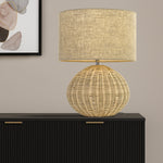 Mohan Table Lamp 1Lt in Grey or Sand — lifestyle