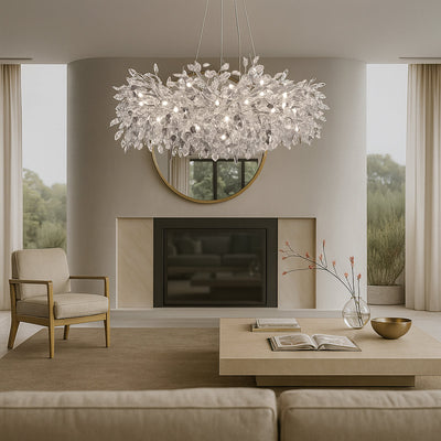 Molena Pendant Light 5Lt, 6Lt, 8Lt, 10Lt in Chrome or Gold M — lifestyle