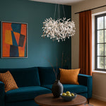 Molena Pendant Light 5Lt, 6Lt, 8Lt, 10Lt in Chrome or Gold M — lifestyle