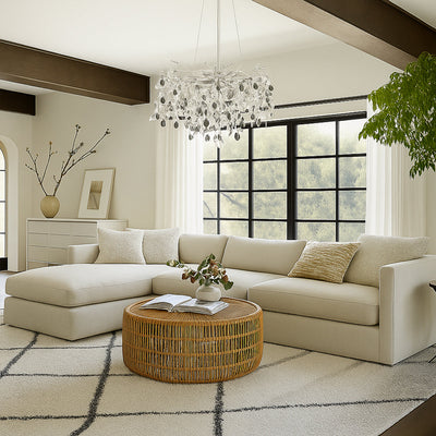 Molena Pendant Light 5Lt, 6Lt, 8Lt, 10Lt in Chrome or G — lifestyle