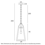 Monteal 1 Pendant Light