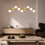 Moran 9 Light Pendant Light — lifestyle