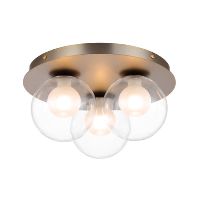 Mosari 3 CTC Ceiling Light — Matt Gold