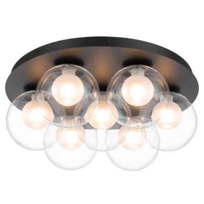 Mosari 7 CTC Ceiling Light — Black