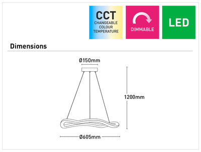 Solara Small 1Lt Pendant Light