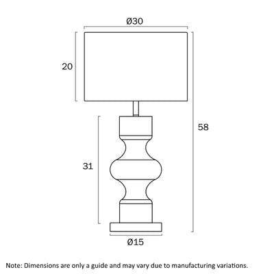 Muse Table Lamp