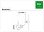 Sinclair Up Wall Light