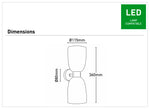 Sinclair Up/Down Wall Light