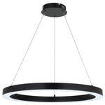 Medine 1Lt Large LED with Remote Pendant Light