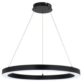 Medine 1Lt Large LED with Remote Pendant Light