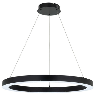 Medine 1Lt Large LED with Remote Pendant Light