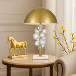 Narvik Table Lamp Antique Gold Narvik TL-AGCL — lifestyle