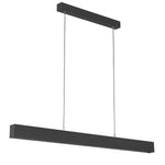 Navaro2 LED Pendant Light 40W TRI Colour Black & Opal