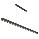 Navaro2 LED Pendant Light 60W TRI Colour Black & Opal -