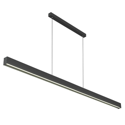 Navaro2 LED Pendant Light 60W TRI Colour Black & Opal -