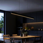 Navaro2 LED Pendant Light 40W TRI Colour Black & Opal — lifestyle