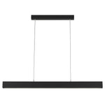 Navaro2 LED Pendant Light 40W TRI Colour Black & Opal