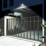 NEO Track LED SMD Exterior Flood Light 50w in Black — lifestyle