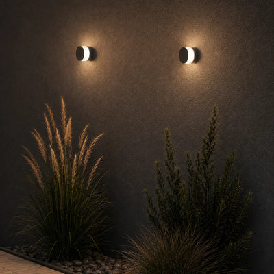 Noral Exterior LED Wall Light — lifestyle
