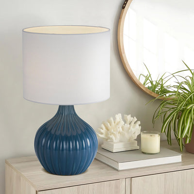 Nord Ceramic Table Lamp — lifestyle