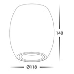 Nella Surface Mounted Round Downlight