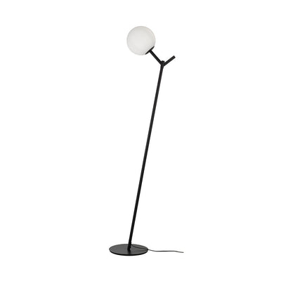 Ohh Floor Lamp 1 Lt in Antique Gold or Black