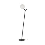 Ohh Floor Lamp 1 Lt in Antique Gold or Black