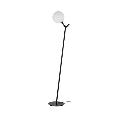 Ohh Floor Lamp 1 Lt in Antique Gold or Black