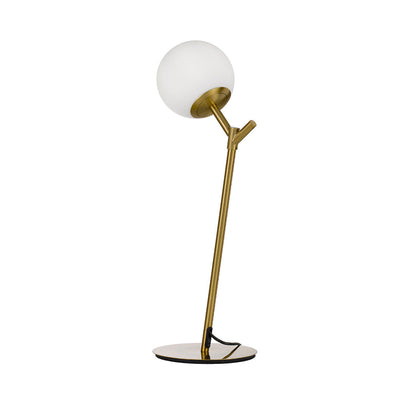 Ohh Table Lamp 1 Lt in Antique Gold or Black