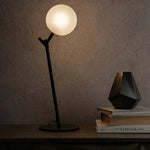 Ohh Table Lamp 1 Lt in Antique Gold or Black — lifestyle