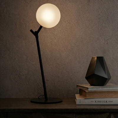 Ohh Table Lamp 1 Lt in Antique Gold or Black — lifestyle