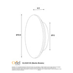 Oriel DOT.20 TRAVERTINE
