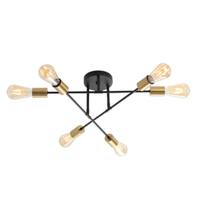 MUNA.6 BLACK + SATIN BRASS lifestyle