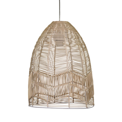 Serang 35 Cane Pendant Shade Only in Natural, Black or White - Natural