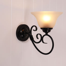 GASTON II WALL LIGHT BLACK lifestyle