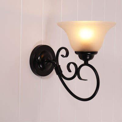 GASTON II WALL LIGHT BLACK lifestyle