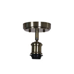 Oriel BRADWAY CTC LED Oyster - Antique Brass