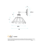 Oriel FLEUR CLEAR/SATIN