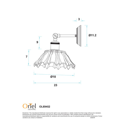 Oriel FLEUR CLEAR/SATIN